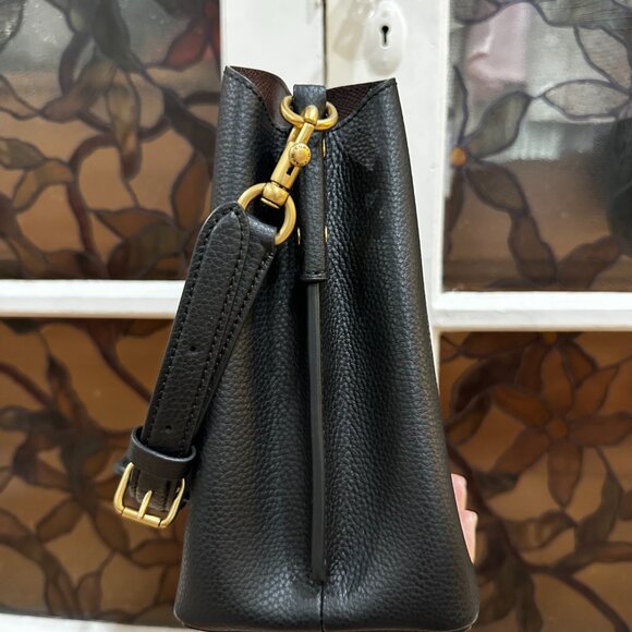 Coach Black Willow Bucket Bag Multi Strap Mint Condition - Picture 4 of 7